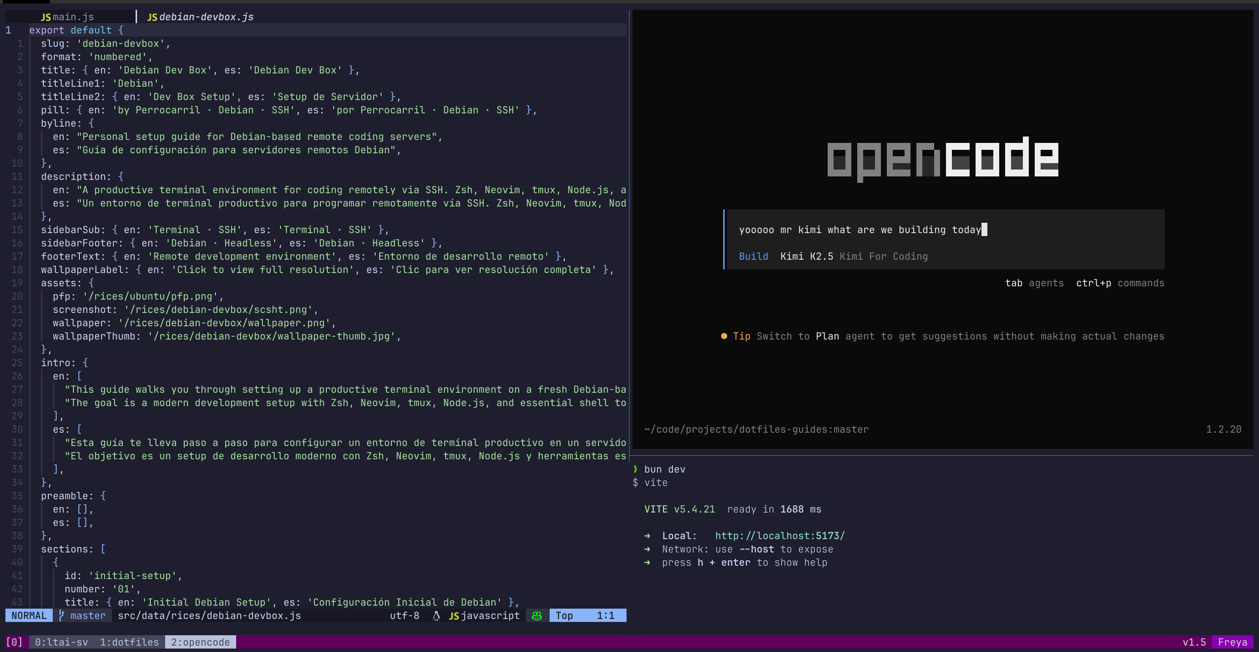Debian Dev Box