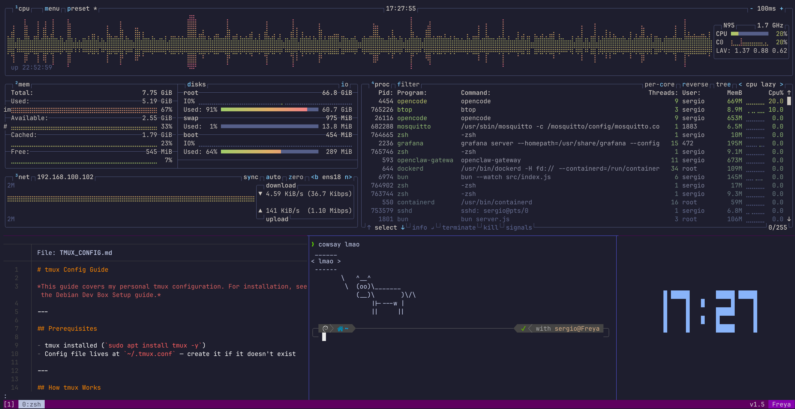 Tmux Config